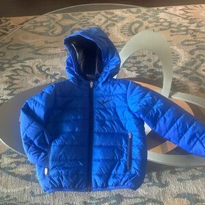 Like new 2t Nike puffer hooded  jacket!